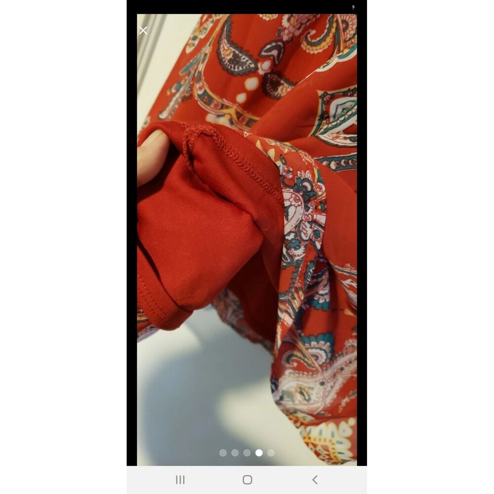 Dress Studio one red aline summer lined - Picture 4 of 5